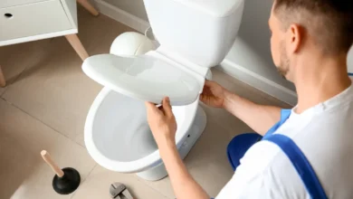 تسليك المرحاض بدون عناء